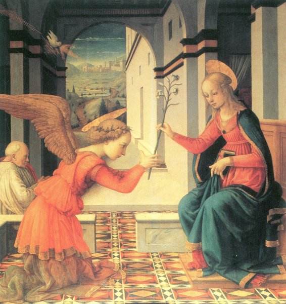 Филиппо Липпи Благовещение