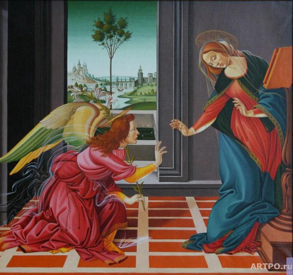 Сандро Боттичелли Благовещение
