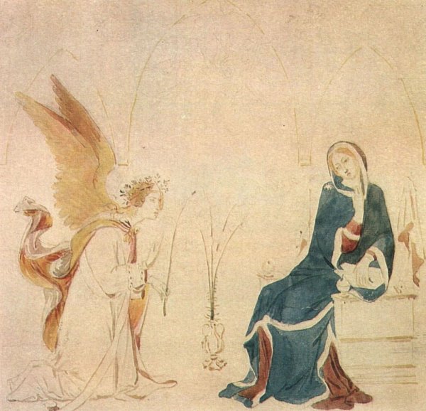 Александр Иванов. «Благовещение» (1850)