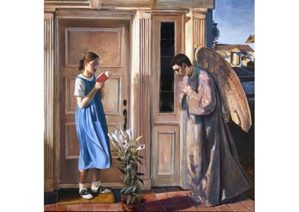 John Collier художник Благовещение