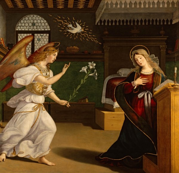 «Благовещение». Джованни Батиста питони. 1758