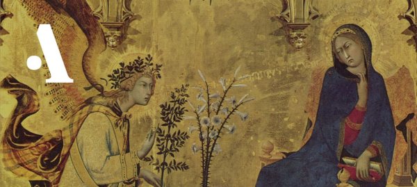 Симоне мартини Благовещение