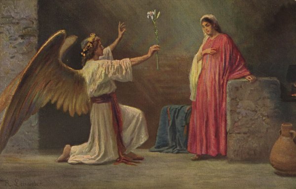 Архангел Габриэль Благовещение