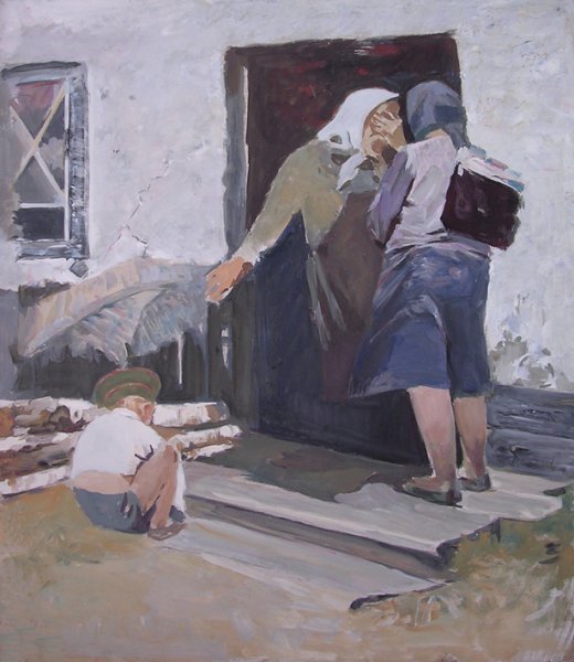 Мать с похоронкой картина