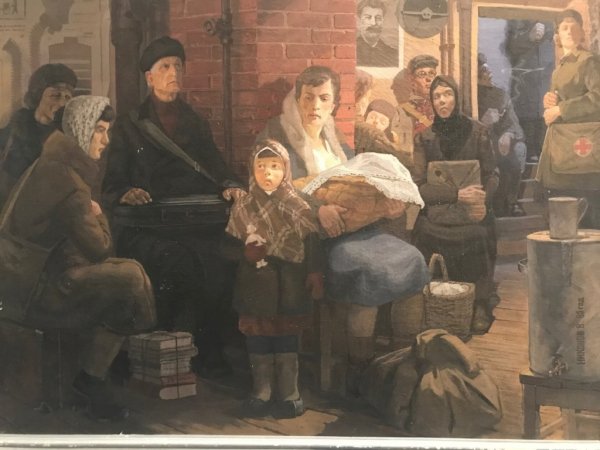 Мать похоронка в живописи