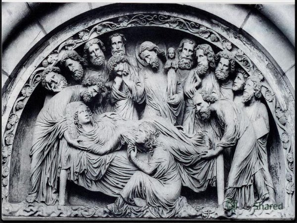 Тимпан Страсбургского собора (Франция)