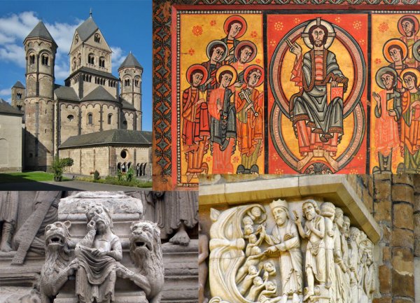 Средневековое искусство романский стиль