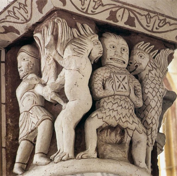 Собор сен Лазар в Отене ева