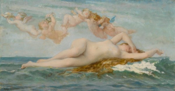 Александр Кабанель - рождение Венеры, 1863г