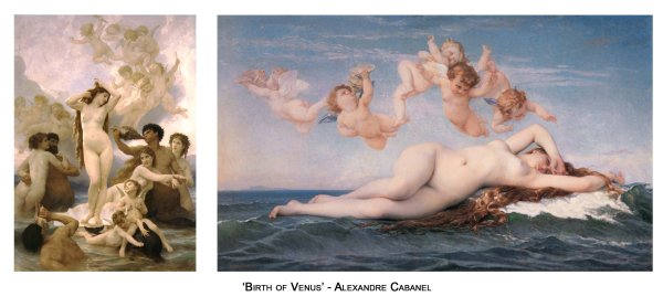 Кабанель рождение Венеры 1863