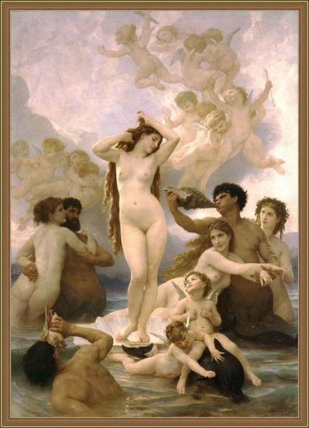 Александр Кабанель рождение Венеры