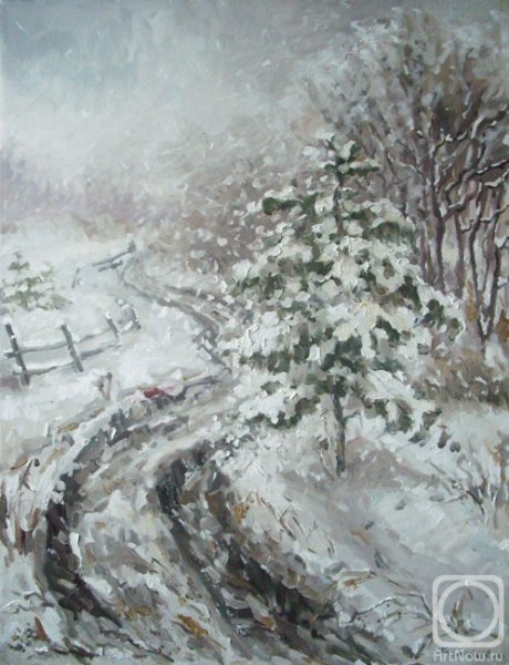 Аполлинарий Васнецов вьюжит метель