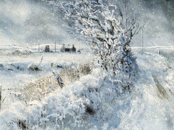 Аполлинарий Васнецов вьюжит метель