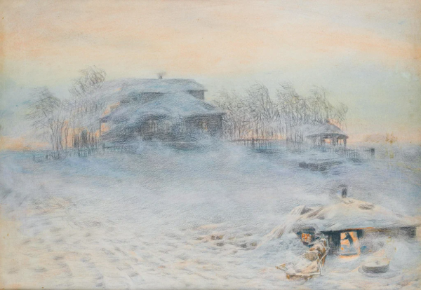 Аполлинарий Васнецов метель