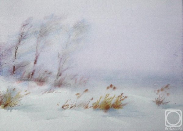 Метель. Художник Владимир Куликов