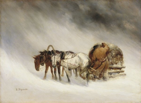 Сверчков Николай Егорович (1817-1898) тройка