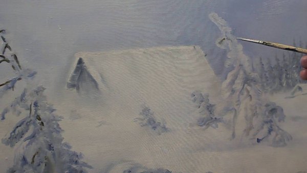 Аполлинарий Васнецов вьюжит метель