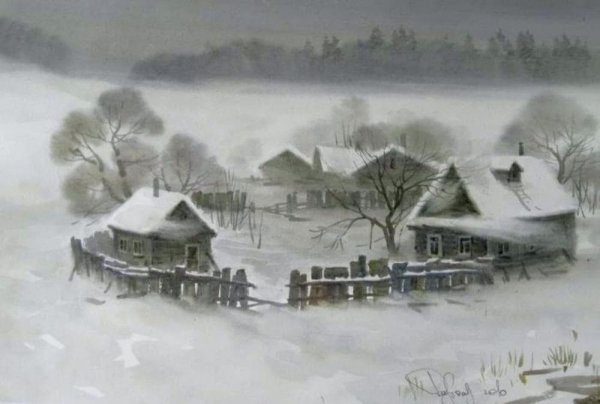 Художник Илья Горгоц пейзажи