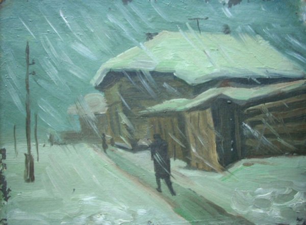 Вьюга живопись