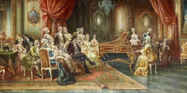 Живопись Артуро Риччи