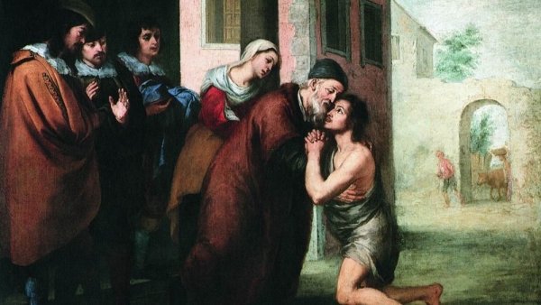 Бартоломе Эстебан Мурильо (1617 - 1682) Возвращение блудного сына