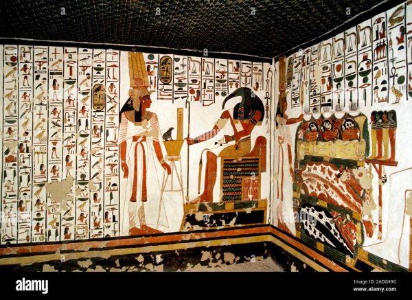 Живопись древнего Египта Гробница Нефертари