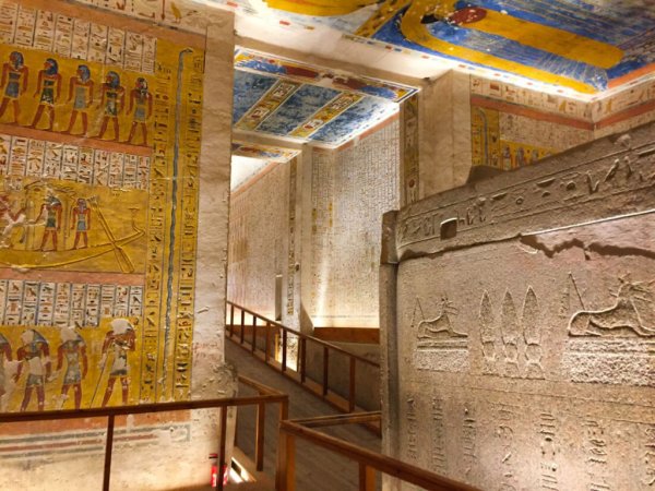 Долина царей Египет РАМЗЕС 2