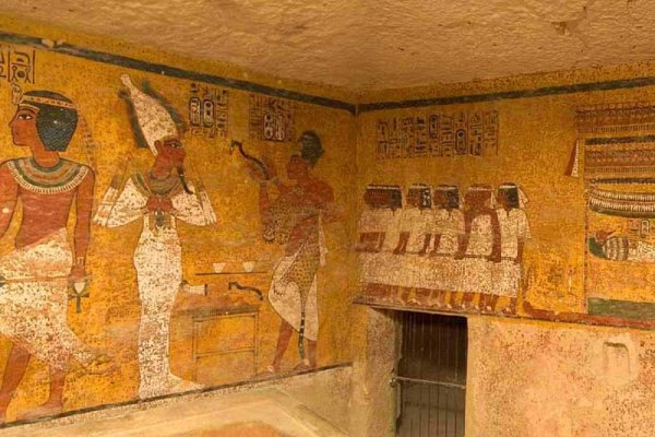 Фрески древнего Египта Гробница Тутанхамона