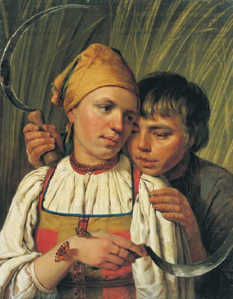 Венецианов жнецы