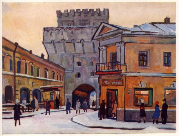 Ротонда Ярославль живопись Ладыгина