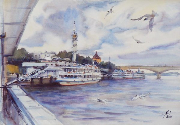 Петр Овченков художник акварелист