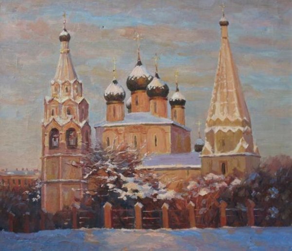 Ярославль в живописи