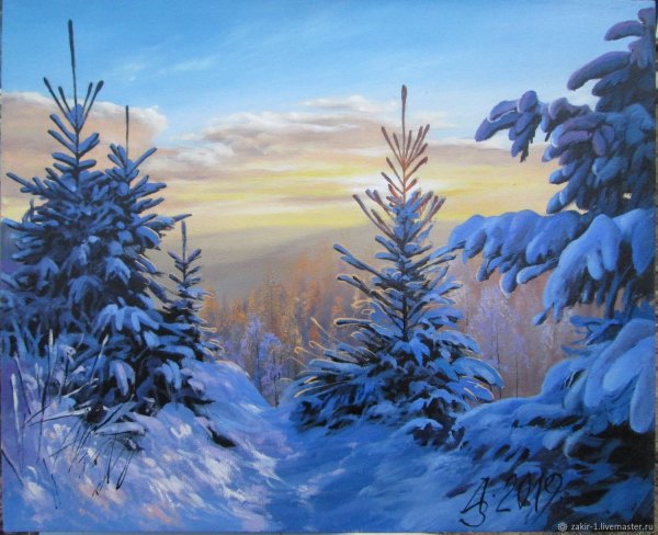 Прядко Юрий зима