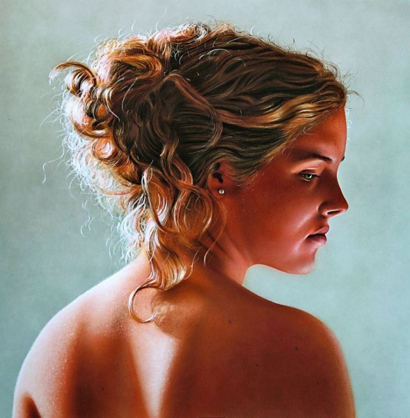 Женский портрет в профиль