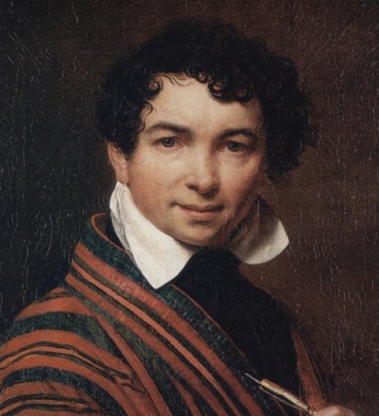 Кипренский автопортрет 1828