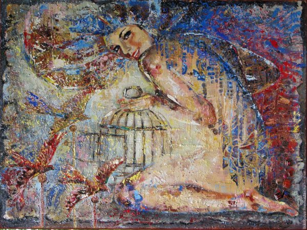 Художник любовь Скупова картины