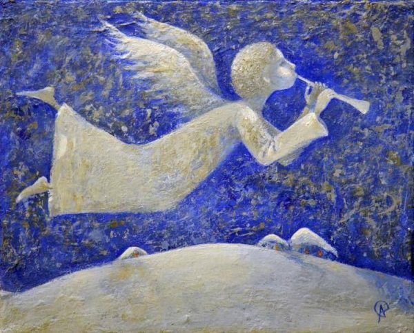 Ангелы художника Ермолаевой Анны