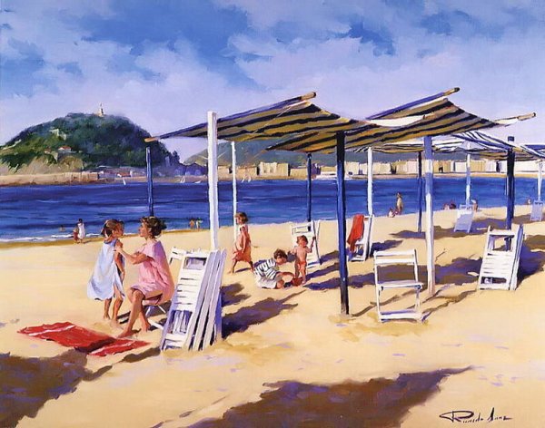 Художник Ricardo Sanz море