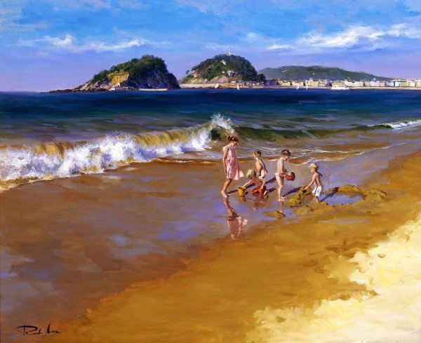 Художник Ricardo Sanz море