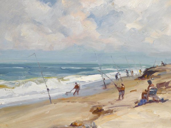 Картина побережье