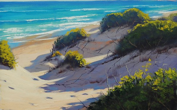 Graham Gercken художник hidden Dunes