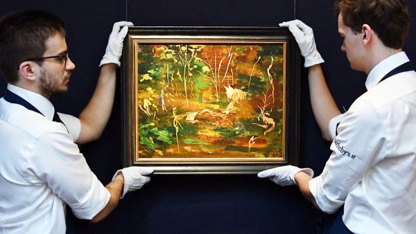 Картина на аукционе Sotheby's