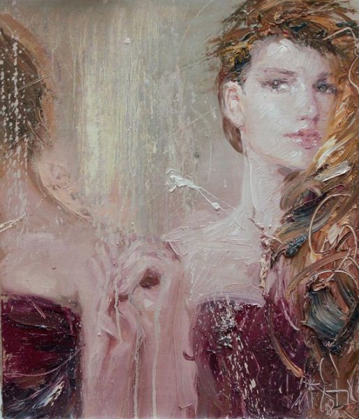 Мстислав Павлов пастозная масляная живопись