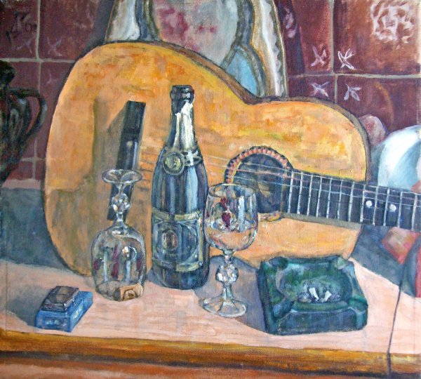 Гитара в живописи