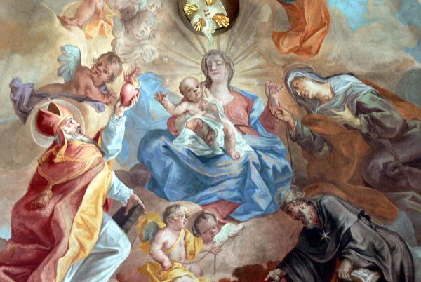 Аве Мария фрески