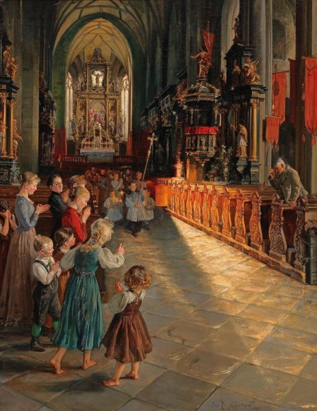 Католическая Церковь картина