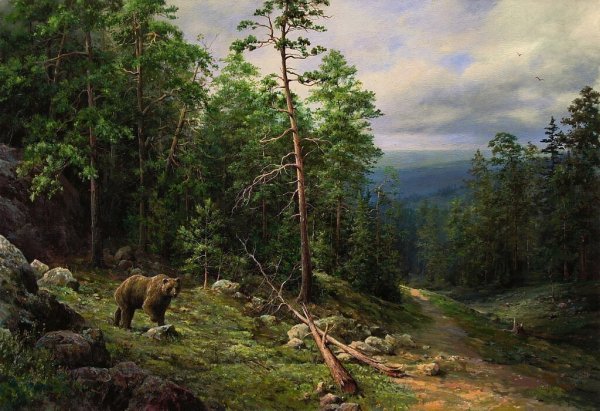 . Картины художника. Пророк Виктор Михайлович.