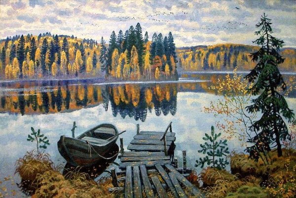 Картина Тайга Васнецов