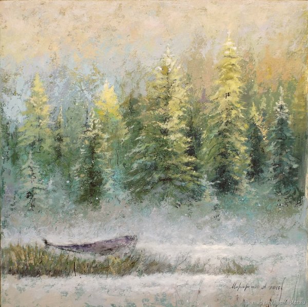 Картины маслом Тайга