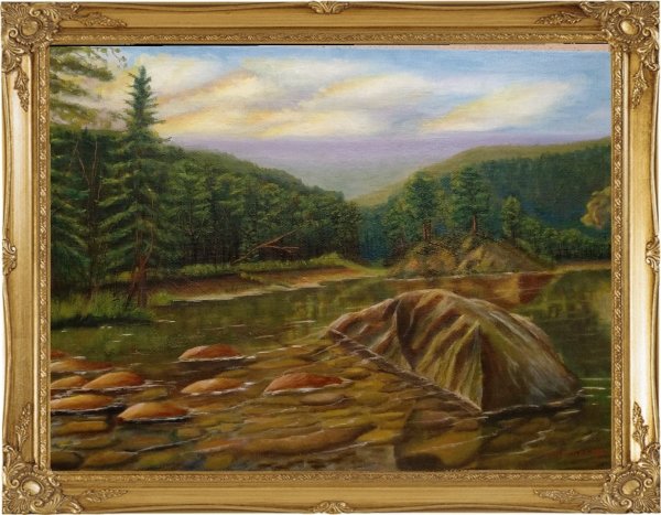 Хвойный лес Васнецов